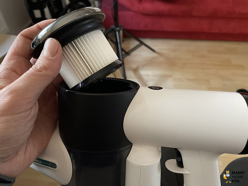 Tineco Pure One Air Pro HEPA-Filtereinheit entfernen